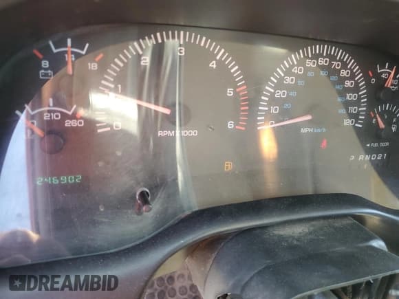 ✅ 2002 Dodge 2500 • VIN: 3B7KC23Z62M212116 • Lot: 58445855. Listed on Copart with 246,902 mi. Free auction sales archive from the USA and detailed vehicle history report at DreamBid. Image 9.