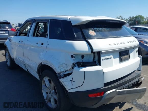✅ 2012 Land Rover Range Rover Evoque Pure Premium • VIN: SALVR2BG4CH647758 • Lot: 43206153. Listed on IAAI with 81,154 mi. Free auction sales archive from the USA and detailed vehicle history report at DreamBid. Image 6.