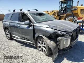 2022 Hyundai Palisade SEL с VIN KM8R44HE8NU351561, выставлен на аукционе Copart как лот 67564814 с пробегом 42 337 миль миль и Списание • Salvage title. История ставок и продаж доступна на DreamBid. Изображение 4.