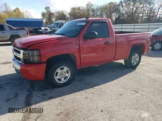 2008 Chevrolet Silverado 1500 Work Truck z VIN 1GCEK14X28Z256726, wystawiony jako Copart lot #79447114 z przebiegiem 165 723 mil mil oraz Szkoda całkowita • Salvage title. Historia ofert i sprzedaży dostępna na DreamBid. Obrazek 1.