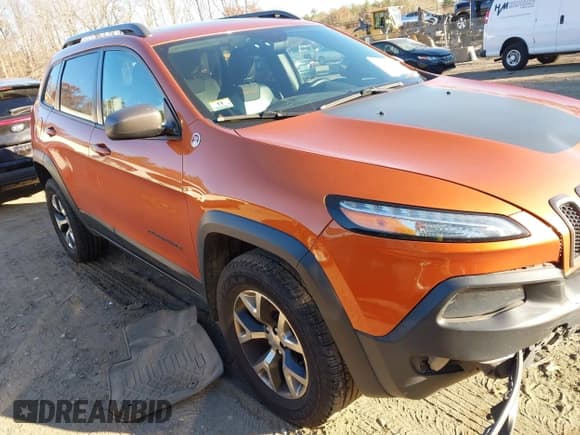 ✅ 2016 Jeep Cherokee Trailhawk • VIN: 1C4PJMBS5GW123544 • Lot: 43752659. Listed on IAAI with Not provided. Free auction sales archive from the USA and detailed vehicle history report at DreamBid. Image 1.