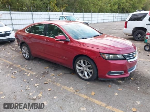 ✅ 2014 Chevrolet Impala LT • VIN: 2G1125S30E9107297 • Лот: 43347821. Опубликован ранее на IAAI с пробегом 149 942 миль. Бесплатный доступ к архиву аукционных продаж из США и подробный отчёт об истории автомобиля на DreamBid. Изображение 1.