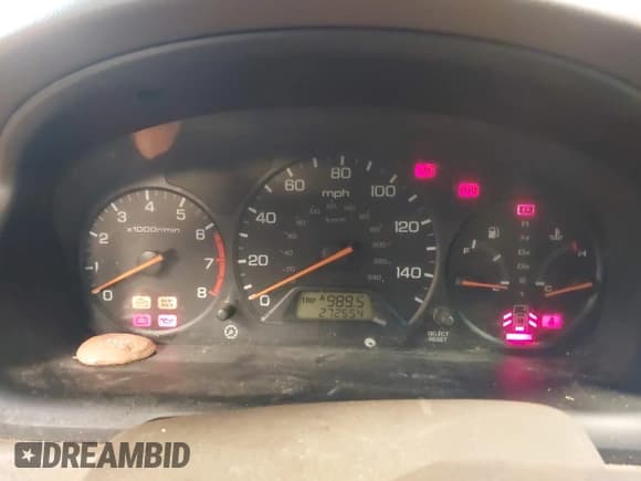 ✅ 2000 Honda Accord SE • VIN: 1HGCG5673YA051154 • Lot: 41382000. Listed on IAAI with 272,554 mi. Free auction sales archive from the USA and detailed vehicle history report at DreamBid. Image 7.