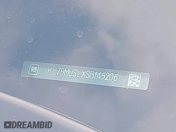 2025 Chevrolet TrailBlazer RS с VIN KL79MUSLXSB145206, выставлен на аукционе IAAI как лот 42690063 с пробегом 226 миль миль и . История ставок и продаж доступна на DreamBid. Изображение 9.