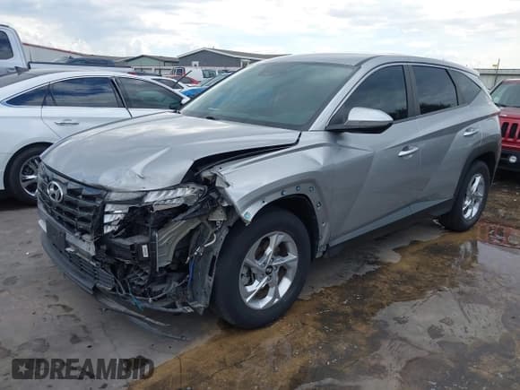 ✅ 2022 Hyundai Tucson SE • VIN: 5NMJA3AE6NH087083 • Lot: 43398051. Listed on IAAI with 60,432 mi. Free auction sales archive from the USA and detailed vehicle history report at DreamBid. Image 2.