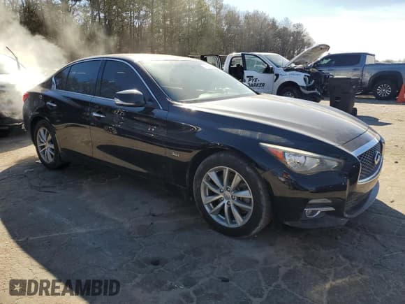 ✅ 2017 Infiniti Q50 Premium • VIN: JN1EV7AR6HM834116 • Lot: 47546295. Wystawiony na Copart z przebiegiem 155 713 mil. Bezpłatny archiwum sprzedaży aukcyjnych z USA i szczegółowy raport historii pojazdu na DreamBid. Zdjęcie 4.