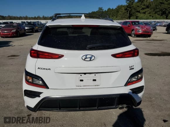 ✅ 2023 Hyundai Kona N Line • VIN: KM8K3CA35PU987350 • Лот: 77022494. Опубликован ранее на Copart с пробегом 20 647 миль. Бесплатный доступ к архиву аукционных продаж из США и подробный отчёт об истории автомобиля на DreamBid. Изображение 6.