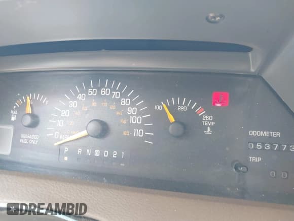 ✅ 1992 Pontiac Grand Prix LE • VIN: 1G2WH54T9NF318762 • Лот: 42480633. Опубликован ранее на IAAI с пробегом 53 773 миль. Бесплатный доступ к архиву аукционных продаж из США и подробный отчёт об истории автомобиля на DreamBid. Изображение 7.