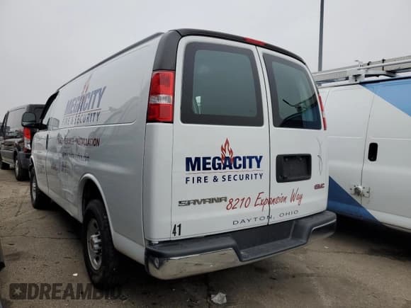 ✅ 2021 GMC Savana Cargo • VIN: 1GTW7AFP7M1247760 • Lot: 48441295. Listed on Copart with 49,586 mi. Free auction sales archive from the USA and detailed vehicle history report at DreamBid. Image 2.