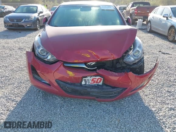 ✅ 2014 Hyundai Elantra Sport • VIN: KMHDH4AH1EU048222 • Lot: 43269066. Listed on IAAI with 85,530 mi. Free auction sales archive from the USA and detailed vehicle history report at DreamBid. Image 6.