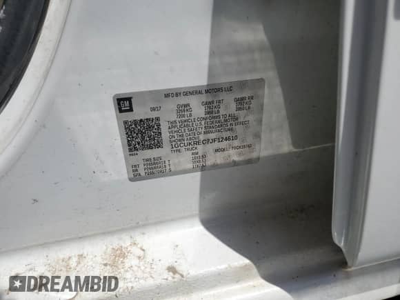 ✅ 2018 Chevrolet Silverado 1500 LT • VIN: 1GCUKREC7JF124610 • Лот: 65328055. Опубликован ранее на Copart с пробегом 216 175 миль. Бесплатный доступ к архиву аукционных продаж из США и подробный отчёт об истории автомобиля на DreamBid. Изображение 12.