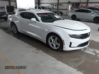 ✅ 2022 Chevrolet Camaro 1LT • VIN: 1G1FB1RX9N0119823 • Lot: 41294983. Listed on IAAI with 66,283 mi. Free auction sales archive from the USA and detailed vehicle history report at DreamBid. Image 1.