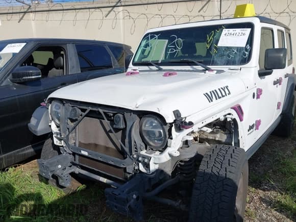 ✅ 2021 Jeep Wrangler Unlimited Freedom • VIN: 1C4HJXDN8MW558941 • Лот: 42841226. Опубликован ранее на IAAI с пробегом 81 313 миль. Бесплатный доступ к архиву аукционных продаж из США и подробный отчёт об истории автомобиля на DreamBid. Изображение 2.