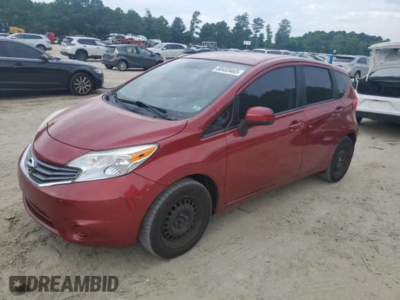 ✅ 2014 Nissan Note S Plus • VIN: 3N1CE2CP5EL402533 • Lot: 58433465. Listed on Copart with 146,232 mi. Free auction sales archive from the USA and detailed vehicle history report at DreamBid. Image 1.