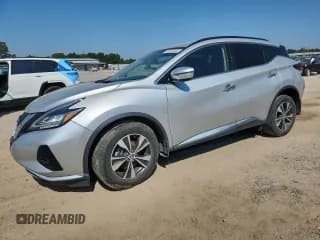 ✅ 2022 Nissan Murano SV • VIN: 5N1AZ2BS6NC120987 • Лот: 81604545. Опубликован ранее на Copart с пробегом 41 308 миль. Бесплатный доступ к архиву аукционных продаж из США и подробный отчёт об истории автомобиля на DreamBid. Изображение 1.