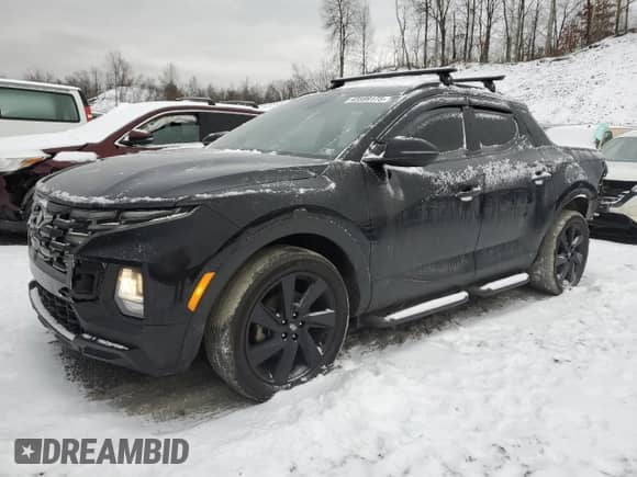 2023 Hyundai Santa Cruz Night Edition с VIN 5NTJCDAFXPH043927, выставлен на аукционе Copart как лот 43599175 с пробегом 57 323 миль миль и Списание • Salvage title. История ставок и продаж доступна на DreamBid. Изображение 1.