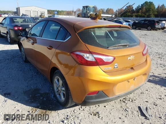 ✅ 2017 Chevrolet Cruze LT • VIN: 3G1BE6SMXHS581338 • Лот: 55974490. Размещён на Copart с пробегом 29 595 миль миль. Получите бесплатный доступ к архиву аукционных продаж из США и посмотрите подробный отчёт об истории автомобиля на DreamBid. Изображение 3.