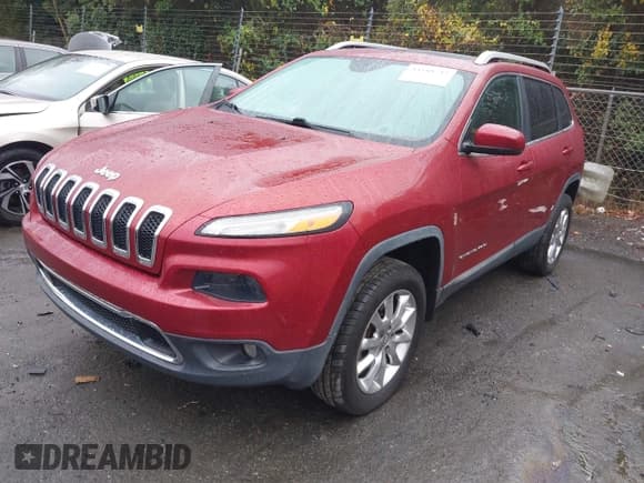 ✅ 2014 Jeep Cherokee Limited • VIN: 1C4PJMDSXEW183796 • Lot: 43588732. Listed on IAAI with 136,257 mi. Free auction sales archive from the USA and detailed vehicle history report at DreamBid. Image 17.