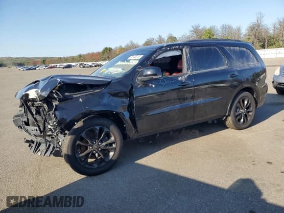 ✅ 2021 Dodge Durango R/T • VIN: 1C4SDJCT1MC750701 • Lot: 80143015. Listed on Copart with 59,201 mi. Free auction sales archive from the USA and detailed vehicle history report at DreamBid. Image 1.