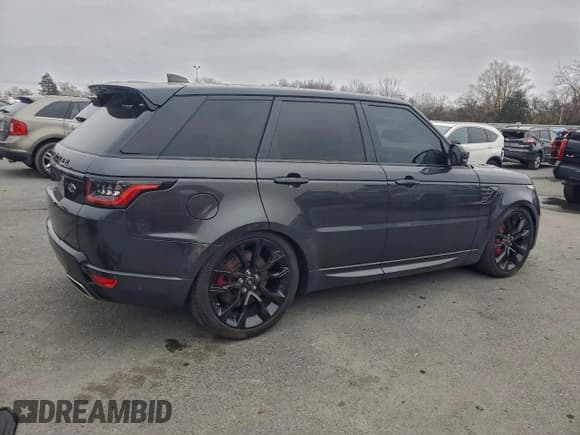 ✅ 2022 Land Rover Range Rover Sport HST • VIN: SALWS2RUXNA207074 • Lot: 92906425. Listed on Copart with 81,164 mi. Free auction sales archive from the USA and detailed vehicle history report at DreamBid. Image 3.