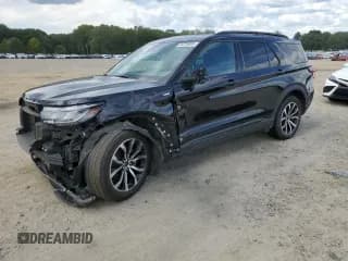 ✅ 2025 Ford Explorer ST-Line • VIN: 1FMUK7KH4SGA47884 • Lot: 84734885. Wystawiony na Copart z przebiegiem 27 378 mil. Bezpłatny archiwum sprzedaży aukcyjnych z USA i szczegółowy raport historii pojazdu na DreamBid. Zdjęcie 1.