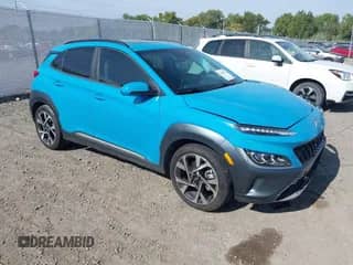 2023 Hyundai Kona Limited with VIN KM8K53A31PU992068, listed as a IAAI auction lot 43269410 with 41,695 mi miles and . Bid and sale history available at DreamBid. Image 1.