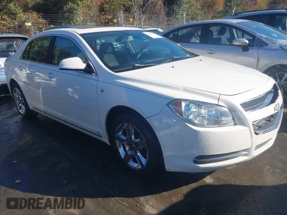 ✅ 2008 Chevrolet Malibu 1LT • VIN: 1G1ZH57B884269302 • Lot: 43632126. Listed on IAAI with 201,106 mi. Free auction sales archive from the USA and detailed vehicle history report at DreamBid. Image 1.