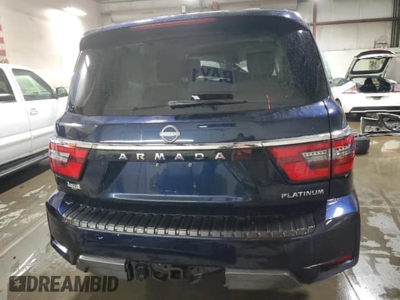 ✅ 2021 Nissan Armada Platinum • VIN: JN8AY2DBXM9791731 • Lot: 51018365. Listed on Copart with Not provided. Free auction sales archive from the USA and detailed vehicle history report at DreamBid. Image 6.