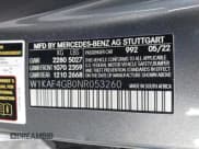 ✅ 2022 Mercedes-Benz C 300 • VIN: W1KAF4GB0NR053260 • Лот: 43422619. Опубликован ранее на IAAI с пробегом 57 668 миль. Бесплатный доступ к архиву аукционных продаж из США и подробный отчёт об истории автомобиля на DreamBid. Изображение 9.