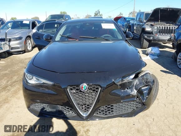 ✅ 2020 Alfa Romeo Giulia • VIN: ZARFAMAN0L7636282 • Lot: 43791095. Listed on IAAI with 34,592 mi. Free auction sales archive from the USA and detailed vehicle history report at DreamBid. Image 12.