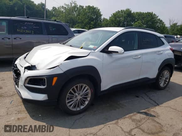 2019 Hyundai Kona SEL z VIN KM8K2CAA6KU341566, wystawiony jako Copart lot #60263533 z przebiegiem 66 433 mil mil oraz . Historia ofert i sprzedaży dostępna na DreamBid. Obrazek 1.