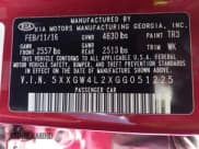 ✅ 2016 Kia Optima SX Turbo • VIN: 5XXGW4L2XGG051225 • Lot: 42256315. Wystawiony na IAAI z przebiegiem 69 684 mil. Bezpłatny archiwum sprzedaży aukcyjnych z USA i szczegółowy raport historii pojazdu na DreamBid. Zdjęcie 9.