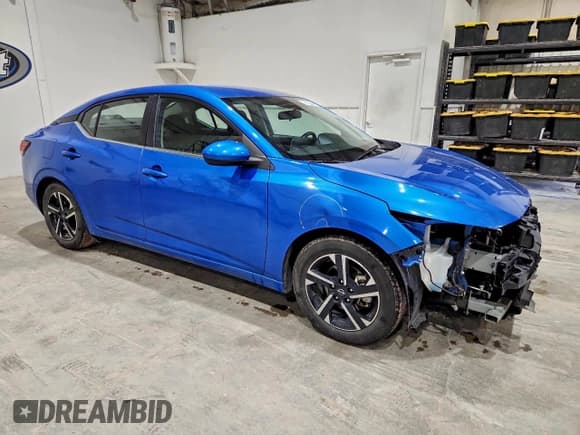 ✅ 2024 Nissan Sentra SV • VIN: 3N1AB8CV3RY265148 • Лот: 96184175. Опубликован ранее на Copart с пробегом 52 036 миль. Бесплатный доступ к архиву аукционных продаж из США и подробный отчёт об истории автомобиля на DreamBid. Изображение 4.