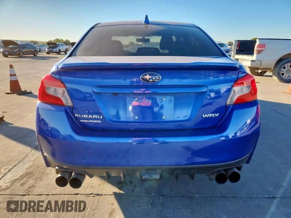 ✅ 2017 Subaru WRX Premium • VIN: JF1VA1F64H9837335 • Lot: 91759905. Listed on Copart with 49,524 mi. Free auction sales archive from the USA and detailed vehicle history report at DreamBid. Image 6.
