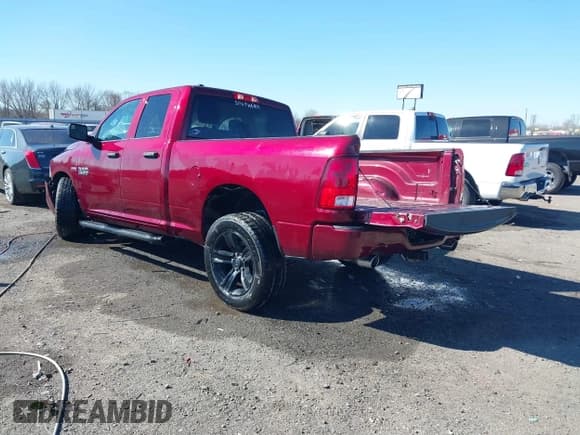 ✅ 2018 Ram 1500 Express • VIN: 1C6RR6FT5JS127132 • Lot: 41809334. Listed on IAAI with 126,722 mi. Free auction sales archive from the USA and detailed vehicle history report at DreamBid. Image 3.