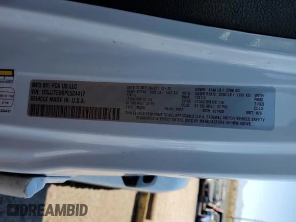 ✅ 2023 Jeep Gladiator Mojave • VIN: 1C6JJTEG9PL524417 • Lot: 85198435. Wystawiony na Copart z przebiegiem 53 201 mil. Bezpłatny archiwum sprzedaży aukcyjnych z USA i szczegółowy raport historii pojazdu na DreamBid. Zdjęcie 12.