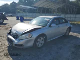 2011 Chevrolet Impala LT Fleet z VIN 2G1WG5EK5B1112726, wystawiony jako Copart lot #69837535 z przebiegiem 120 000 mil mil oraz Szkoda całkowita • Salvage title. Historia ofert i sprzedaży dostępna na DreamBid. Obrazek 1.