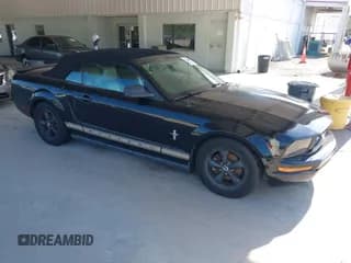 ✅ 2007 Ford Mustang Deluxe • VIN: 1ZVFT84N875287023 • Lot: 43100358. Listed on IAAI with 173,528 mi. Free auction sales archive from the USA and detailed vehicle history report at DreamBid. Image 1.