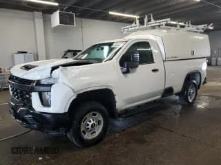 ✅ 2023 Chevrolet Silverado 2500HD Work Truck • VIN: 1GC0WLE70PF198799 • Лот: 81095345. Опубликован ранее на Copart с пробегом 37 377 миль. Бесплатный доступ к архиву аукционных продаж из США и подробный отчёт об истории автомобиля на DreamBid. Изображение 1.