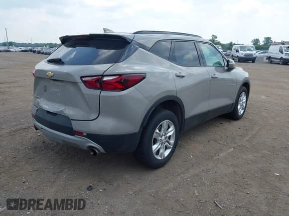 ✅ 2021 Chevrolet Blazer LT • VIN: 3GNKBCRS1MS506581 • Lot: 42786713. Listed on IAAI with 135,432 mi. Free auction sales archive from the USA and detailed vehicle history report at DreamBid. Image 4.