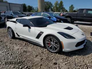 2017 Chevrolet Corvette Z06 3LZ z VIN 1G1YU2D64H5602862, wystawiony jako Copart lot #69584994 z przebiegiem 57 376 mil mil oraz Czysty tytuł • Clean title. Historia ofert i sprzedaży dostępna na DreamBid. Obrazek 4.