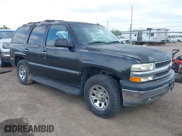 ✅ 2005 Chevrolet Tahoe LS • VIN: 1GNEC13V15R155452 • Lot: 43726315. Listed on IAAI with 240,866 mi. Free auction sales archive from the USA and detailed vehicle history report at DreamBid. Image 1.