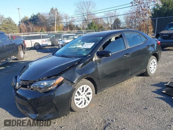✅ 2018 Toyota Corolla LE • VIN: 2T1BURHE7JC103330 • Lot: 43637387. Listed on IAAI with 59,696 mi. Free auction sales archive from the USA and detailed vehicle history report at DreamBid. Image 2.