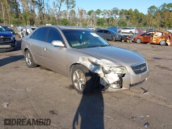 ✅ 2008 Hyundai Sonata SE • VIN: 5NPEU46FX8H362963 • Lot: 43628123. Listed on IAAI with 246,544 mi. Free auction sales archive from the USA and detailed vehicle history report at DreamBid. Image 1.