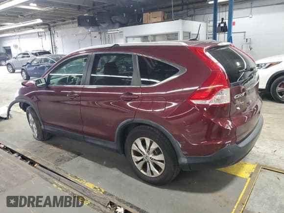 ✅ 2013 Honda CR-V EX-L • VIN: 5J6RM4H77DL031846 • Lot: 89925505. Listed on Copart with Not provided. Free auction sales archive from the USA and detailed vehicle history report at DreamBid. Image 2.