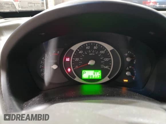 2008 Hyundai Tucson SE z VIN KM8JN72D88U807705, wystawiony jako Copart lot #77490174 z przebiegiem 89 117 mil mil oraz Szkoda całkowita • Salvage title. Historia ofert i sprzedaży dostępna na DreamBid. Obrazek 9.