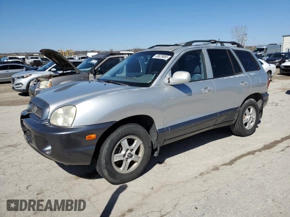 ✅ 2004 Hyundai Santa Fe GLS • VIN: KM8SC73D64U841578 • Lot: 49629885. Listed on Copart with 152,467 mi. Free auction sales archive from the USA and detailed vehicle history report at DreamBid. Image 1.