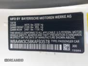 ✅ 2019 BMW 4 Series 430i • VIN: WBA4W3C58KAF93578 • Lot: 43572298. Wystawiony na IAAI z przebiegiem 65 278 mil. Bezpłatny archiwum sprzedaży aukcyjnych z USA i szczegółowy raport historii pojazdu na DreamBid. Zdjęcie 9.