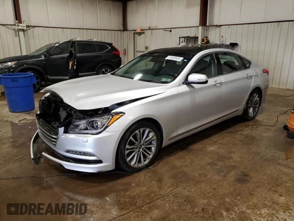 ✅ 2017 Genesis G80 3.8L • VIN: KMHGN4JE3HU200842 • Lot: 91838665. Listed on Copart with 127,288 mi. Free auction sales archive from the USA and detailed vehicle history report at DreamBid. Image 1.