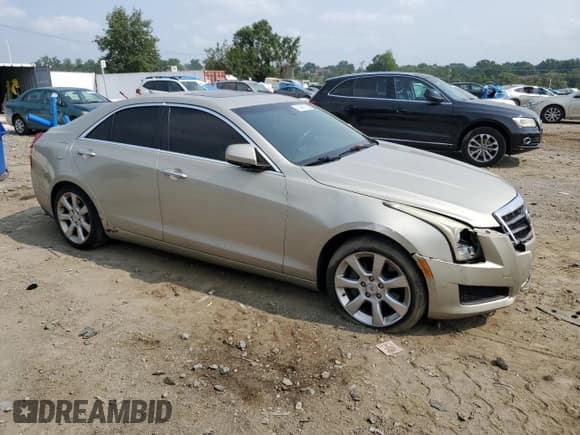 ✅ 2013 Cadillac ATS • VIN: 1G6AA5RX2D0178791 • Lot: 67486735. Listed on Copart with 103,389 mi. Free auction sales archive from the USA and detailed vehicle history report at DreamBid. Image 4.